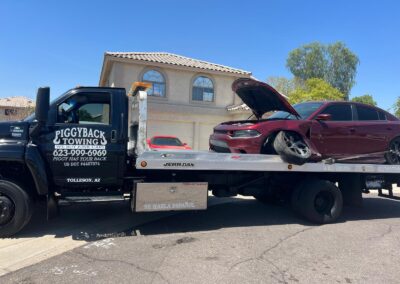 Flatbed Tow Truck - Piggyback Towing Tolleson AZ